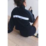 Free People FP Movement Women's High Jump Zip Up Jacket Black Size L Photo 1