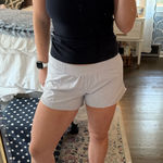 Lululemon  Hotty Hot Shorts 4” Low Rise Light Blue Photo 0