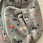 KAVU Rope Bag Canvas Sling Backpack Gray Retired Fly Fish Triangle Geometric Photo 3
