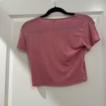 Princess Polly  Pink Crop Top Photo 2