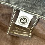 Work Custom Jeans Women's Gray Distressed Flare Jeans Size‎ 24 NWT Black Photo 8