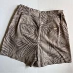 White House | Black Market 5 inch high rise palm print shorts in size 2 Photo 5