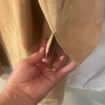 Vintage Jessica Holbrook Tan Leather long coat (shin length ) size 2X Photo 8