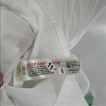 Free People  Feeling Bonita Midi Dress Ivory Tie Back White NWT Size Large Photo 7