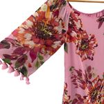 Trina Turk Luxe Silk Amaris Dress Desert Bloom Size Small Photo 4