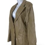Vintage Genuine Leather Coat Green Size undefined Photo 1