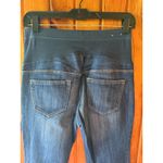 Maternity Jeans‎ Dark Wash Denim Bootcut Stretch Panel Comfort Pregnancy Blue Size 2 Photo 2