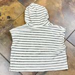 Double Zero Hooded Terry Cloth Short Sleeveless Top Small Photo 6