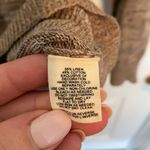 Anthropologie MOTH Sweater Cardigan Size Medium Brown Photo 2