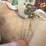 BKE ‎ women’s size large double layer spaghetti strap, sheer abstract top Photo 3