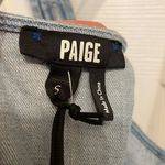 Anthropologie Paige Celia Braided Detail Denim Crop Jumpsuit in Santa Monica NWT Photo 3