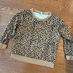 J.Crew  Leopard Crewneck Sweatshirt Size XS Animal Print Photo 6