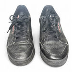 Adidas  Continental 80 Women Black Leather Pink Accent Sneakers Shoes Size 8 Photo 0