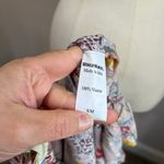 World Market Boho Floral Slip Dress Size S/M Pink Yellow Ruffle Hem Photo 8