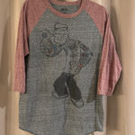 Source Unknown Gray Popeye  3/4 Sleeves T-Shirt Photo 0