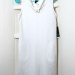 Alyn Paige  Medium Ivory Sleeveless Dress with a Cuffed Neck Photo 0