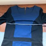 Kensie Blue & Black Colorblock Bodycon Dress Photo 4