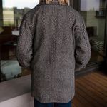 Free People Ari Wool Peacoat in Black Photo 2