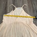 Paper Crane Butter yellow pastel plisse pleated chiffon babydoll tank Photo 1