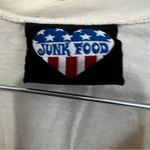 Junk Food Vintage Girl Blowing Bubbles Rainbow Tshirt Photo 2