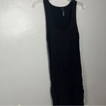 Bobi Black Midi Dress Photo 2