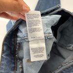 Bebe  Heartbreak Skinny Jeans Womens 27 Blue Denim Cotton Stretch Logo Distressed Photo 3