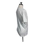 Nike  Dri-Fit White V-Neck Tee Running Training Tennis‎ Pickleball Athleisure Med Photo 3