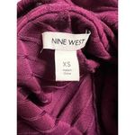Nine West XSmall Small women hoodie shirt purple AOH-B Photo 5
