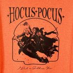 Gildan Hocus Pocus Halloween Women’s X-Large Orange T-Shirt Short Sleeve Crew Neck Photo 1