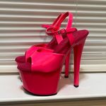 Pleaser Heels Hot Pink Heels Photo 1