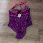 Savage X Fenty Ribbon Lace Bodysuit Size 3XL Pink Photo 5
