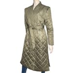 Copenhagen Muse or Nothing Women’s Size S Olive Army Green Tea Quilted Jacket Photo 1