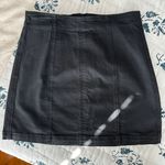 Kendall + Kylie Black Mini Skirt Photo 0