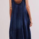 Free People Clear Skies Denim Maxi Dress S Photo 1