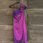 hailey‎ Logan by Adrianna Papell juniors cocktail dress purple Size Small 3 Photo 3