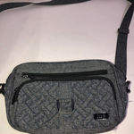 LUG Carousel 3 Convertible Crossbody Bag grey quilted purse travel airplane bag Gray Photo 0
