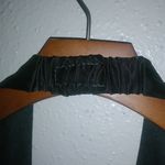 DeLaru 8 Sexy Halter Satin Black Knee Length Dress Photo 1