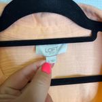 LOFT Outlet Womens XL Button Down Shirt Peach Orange Gauze Long‎ Sleeve Top Photo 4