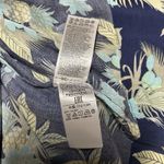 Gap  Women's Floral Kimono Cardigan Navy Open Front Lightweight Boho Size XL Photo 7