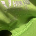 Perfect Goddess Lime Firm Ab Fitness One Shoulder Sports Bra Photo 2