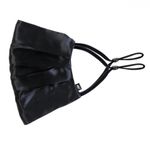 Slip | 100% Mulberry Silk | Face Mask | Adjustable Nose Wire & Loops | NWT Black Photo 3