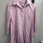 Tuckernuck Callahan shirt dress Pink Photo 0