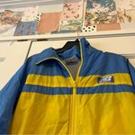New Balance Vintage Yellow & Blue Windbreaker Size Small Photo 1