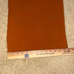 Topshop Culottes Wide Leg Cropped High Waist rust Brown Trousers US 10 Photo 5