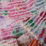 VTG Herbcraft Floral Chenille Short Sleeve House Coat Pockets Cottage USA Made L Size L Photo 6