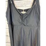 Women's Aqua Eve Swimsuit Dress Black 28W Black Photo 2