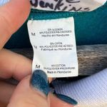 Vintage 90s Morning Sun Teal Dandelion Snowflakes in the Wind Sweatshirt MEDIUM Photo 5