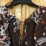 Sugar Lips Journee Floral Morty Puff Sleeve Maxi Dress Photo 5