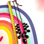 Joan Rivers black teardrop statement necklace Photo 7