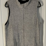 Croft & Barrow  Women’s Gray Zip-Up Vest Size XL Photo 0